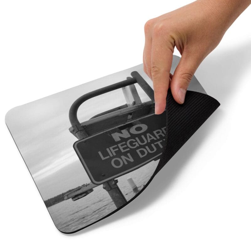 No Lifeguard Mouse pad - Image 2