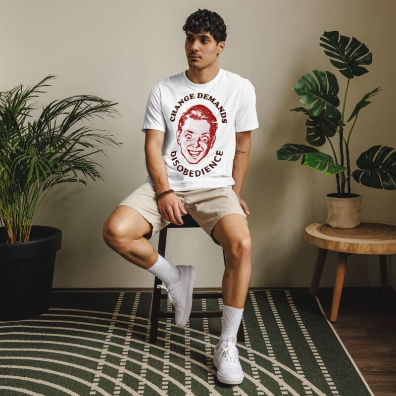 Change Demands Disobedience eco t-shirt - Image 2