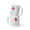 RESIST Burning Down the House glossy mug - Image 2