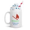 RESIST Burning Down the House glossy mug - Image 4