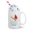 RESIST Burning Down the House glossy mug - Image 3